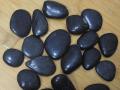 Polished Black Pebbles